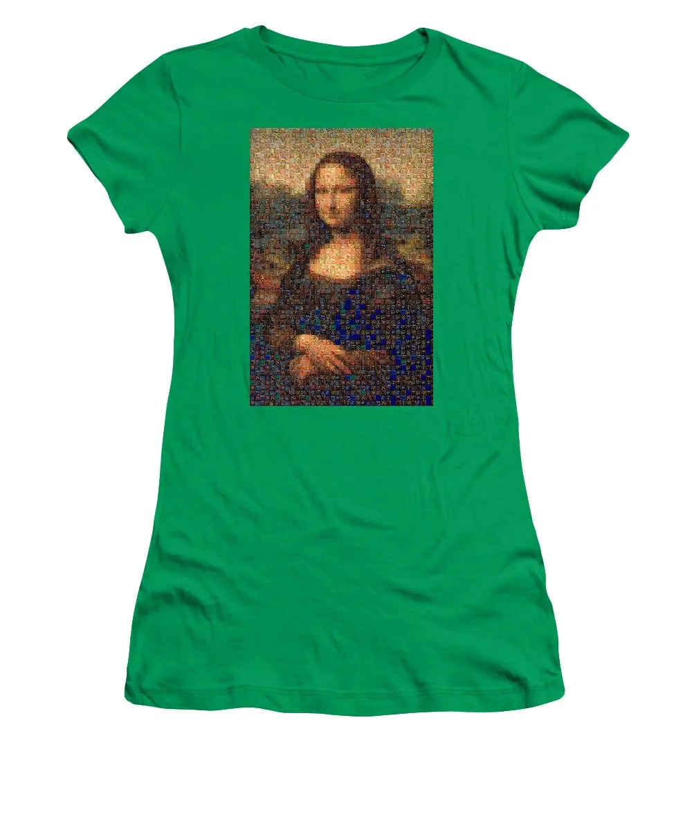 Tribute to Leonardo - Mona Lisa - Women's T-Shirt