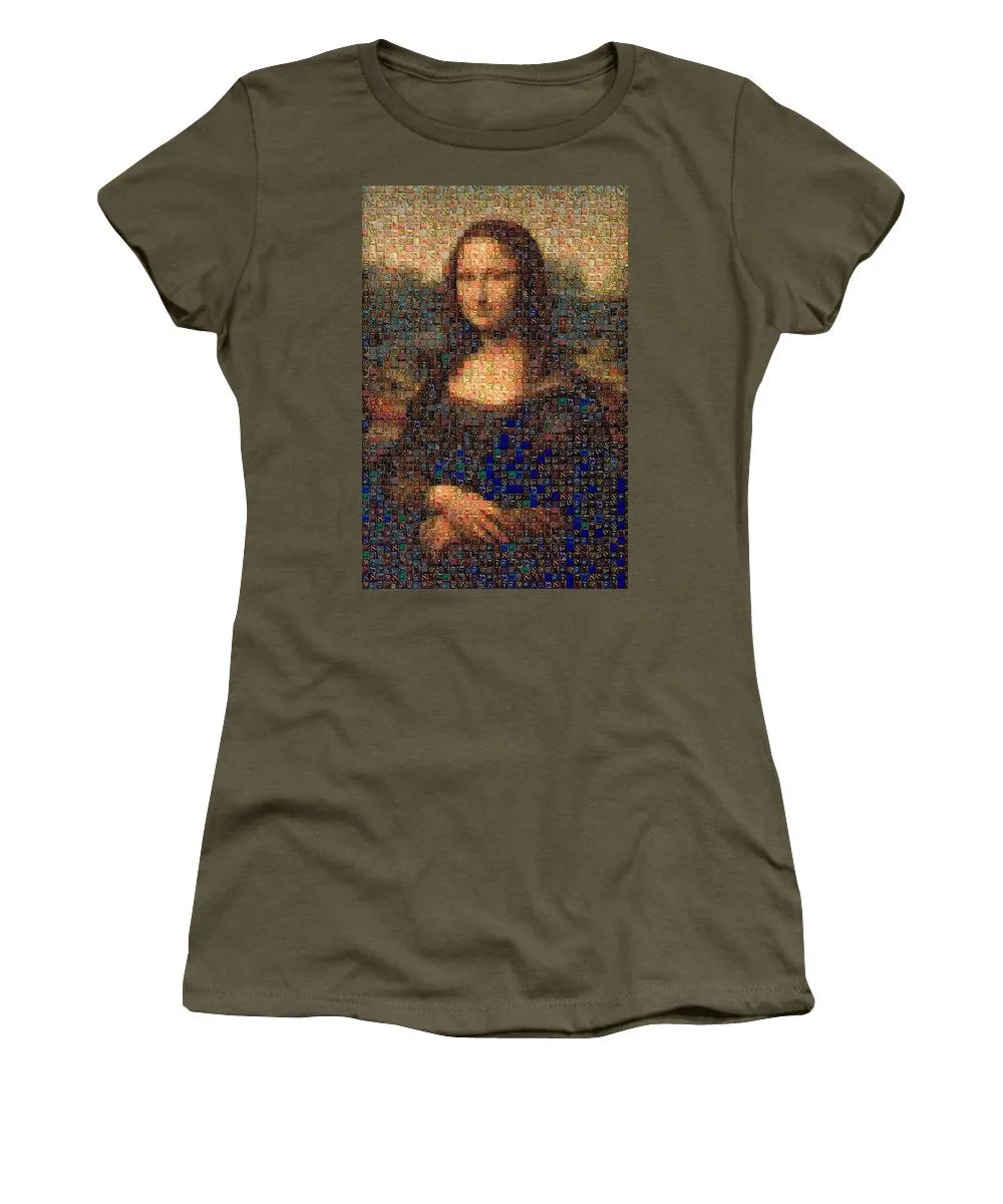 Tribute to Leonardo - Mona Lisa - Women's T-Shirt