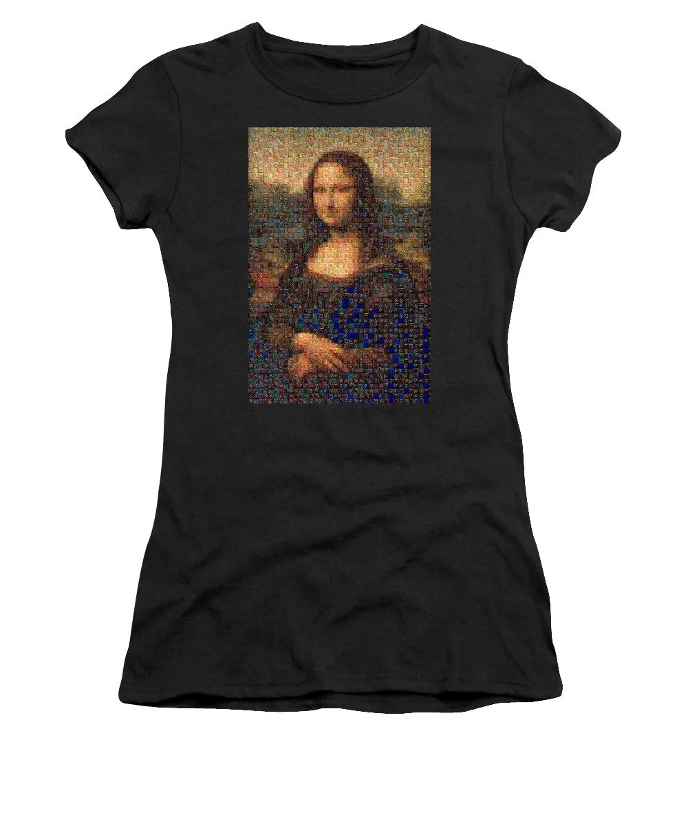 Tribute to Leonardo - Mona Lisa - Women's T-Shirt