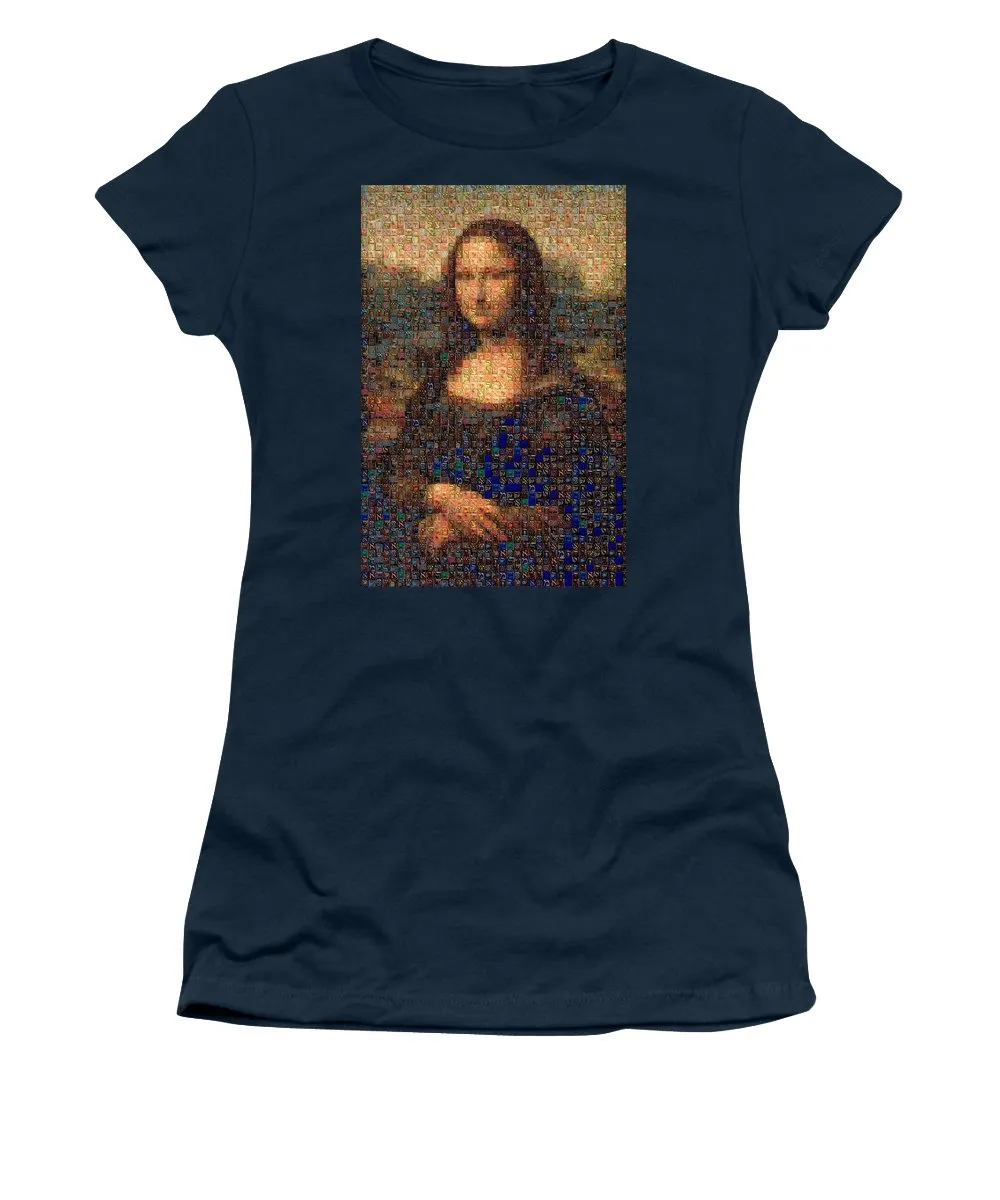 Tribute to Leonardo - Mona Lisa - Women's T-Shirt