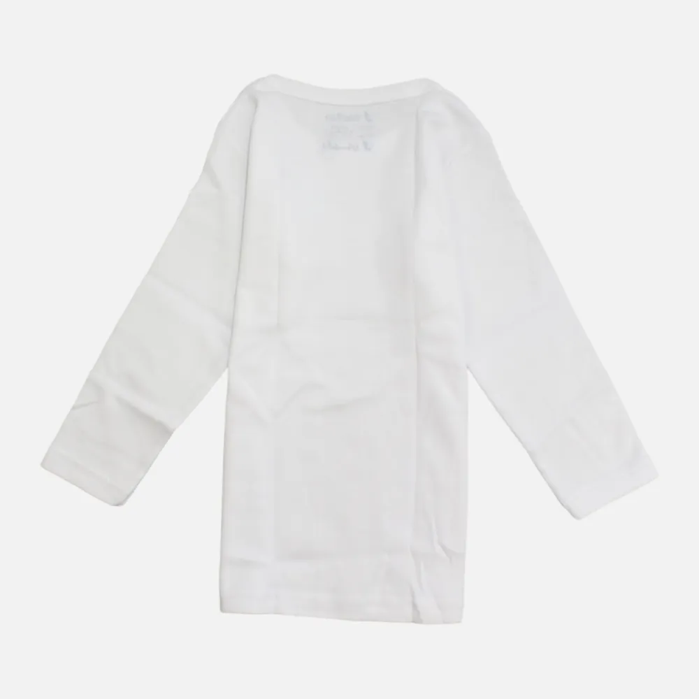 White Long-Sleeved Undershirt