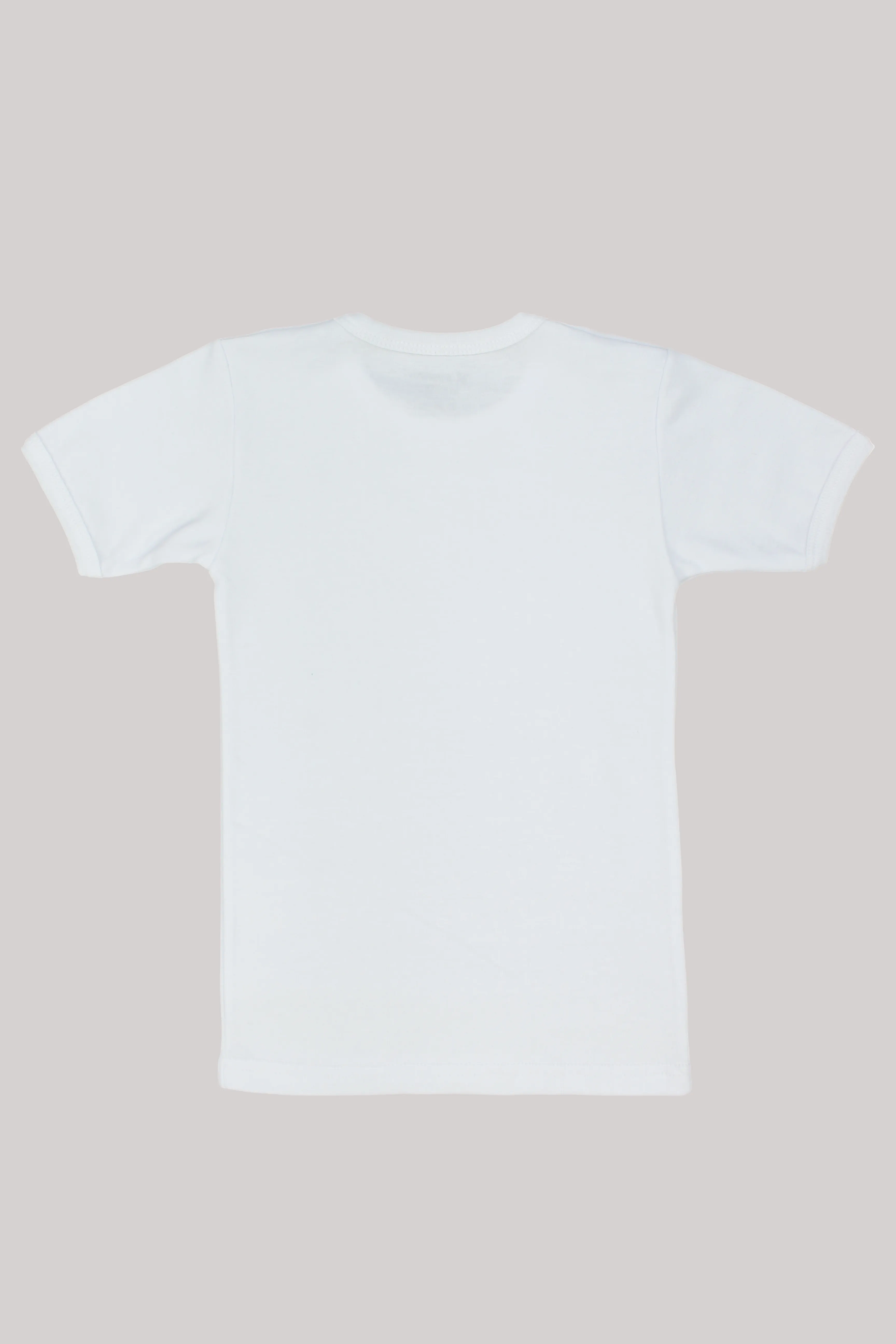 White Short-Sleeved Undershirt