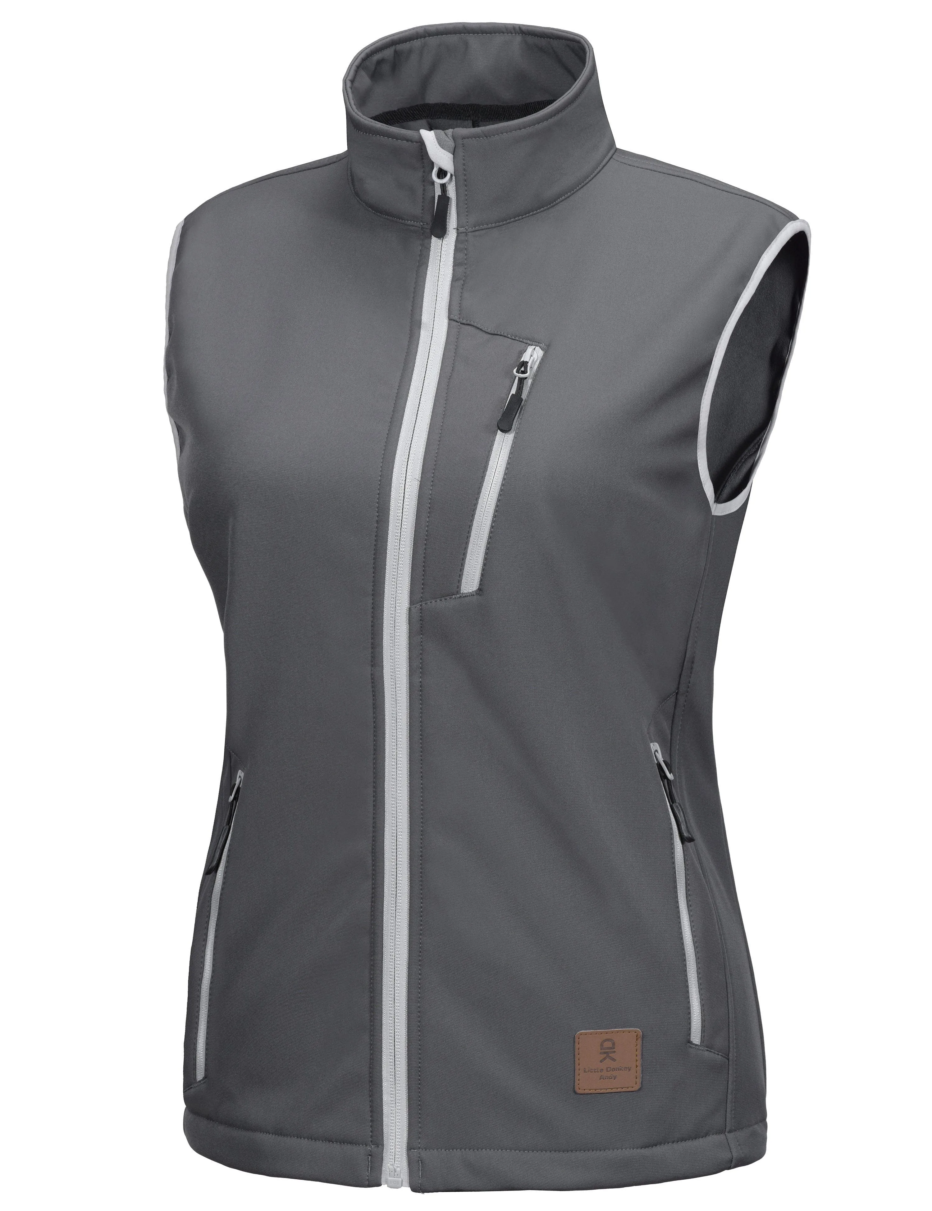 Women's Lightweight Fleece Lined Softshell Hiking 
 Golf Vest