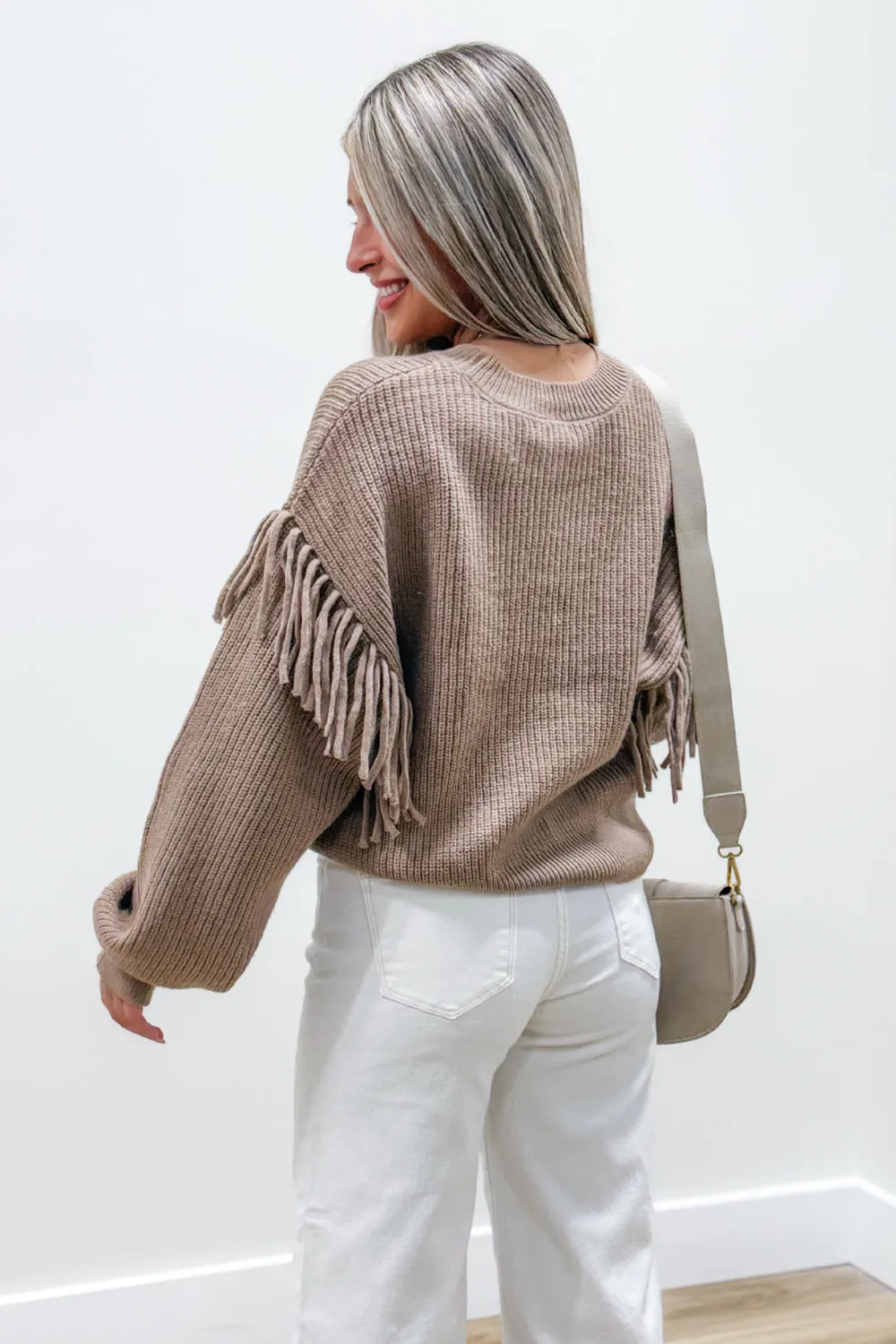 Z-Supply: On The Fringe Sweater - Campfire